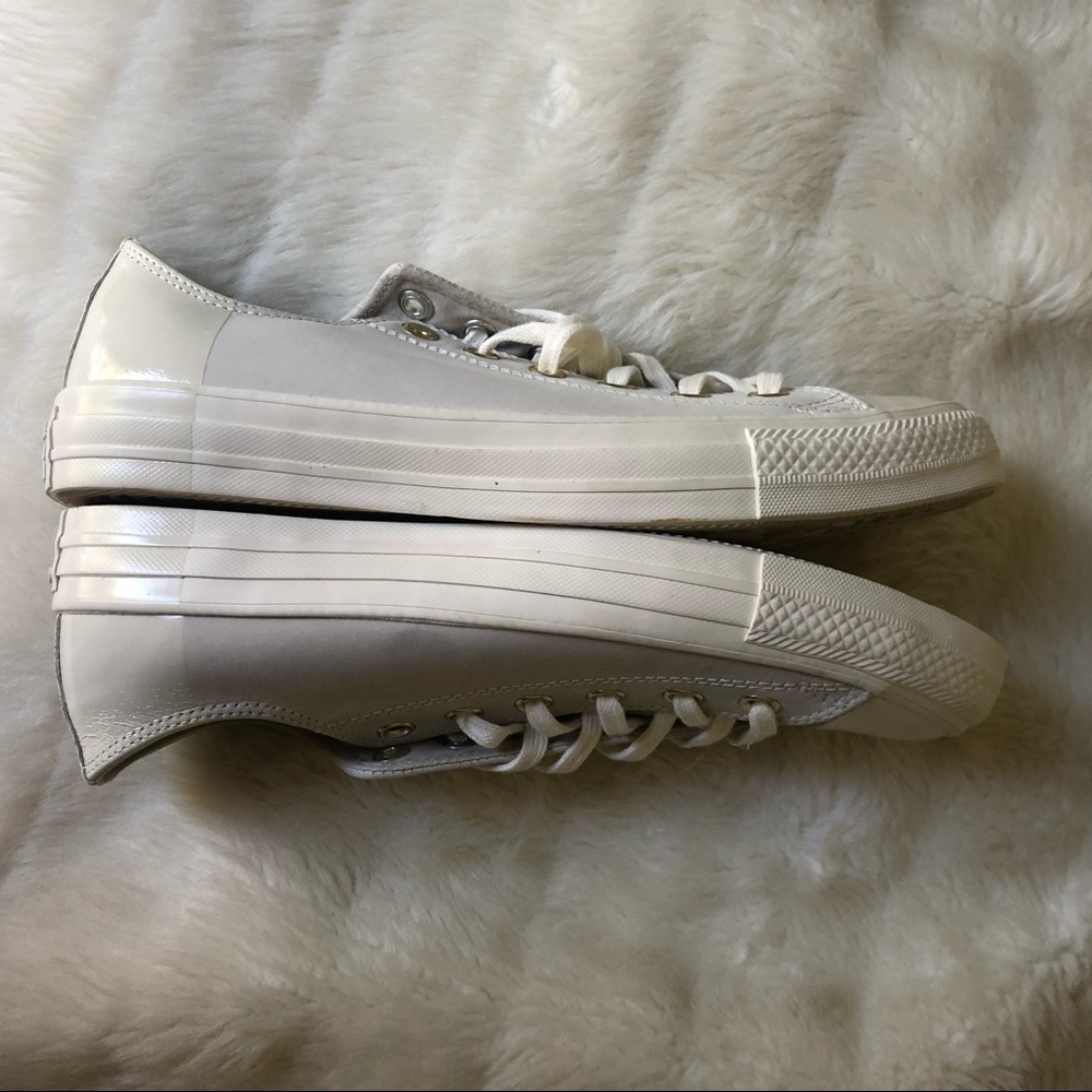 Cream leather Converse 9 - Picture 5 of 8